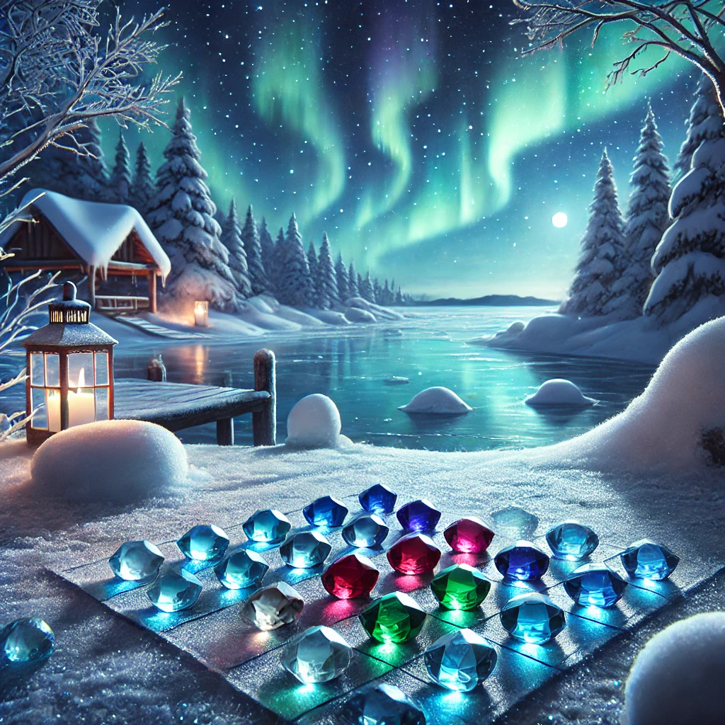 10x10 Winter Gems Drop 